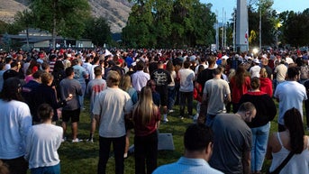 Crowd facing monument - Fox News