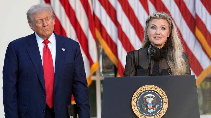 Trump, Erika at podium - Fox News