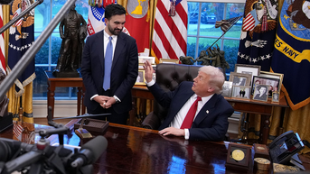 Mamdani and Trump looking at each other - Fox News