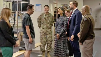 VP Vance visits Walter Reed to meet with veterans, service members - Fox News