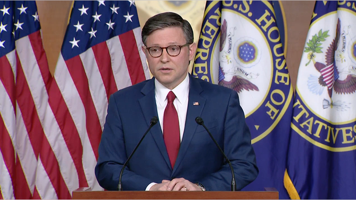 HAPPENING NOW: Speaker Johnson speaks as Dems advance plan to reopen government - Fox News