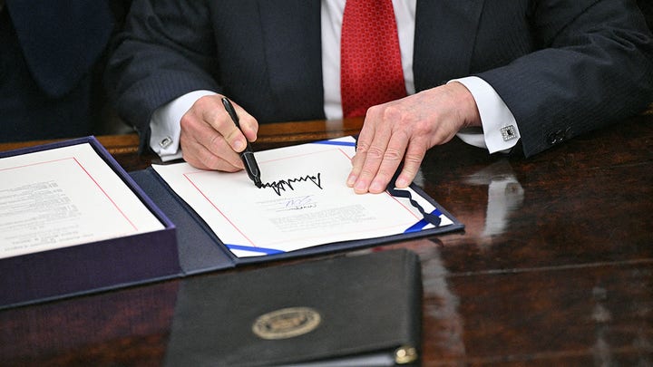 close-up of signing - Fox News