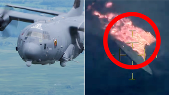 Secretive U.S. military plane annihilates drug boat in wild combat footage - Fox News