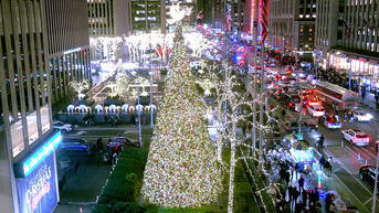 El «árbol de Navidad típicamente estadounidense» lleva el espíritu navideño a FOX Square - Fox News