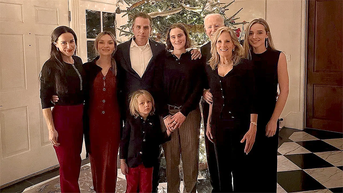Biden family Christmas photo draws mixed reactions over framing and placement - Fox News