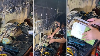 Fire wipes out family's home with 'nothing left' except for one treasured item - Fox News