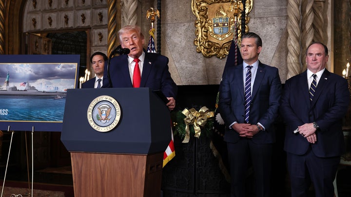 Trump unveils ‘Golden Fleet’ of Navy battleships, touts them as ‘more powerful than any' ever built - Fox News