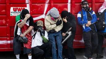 protest red wall - Fox News