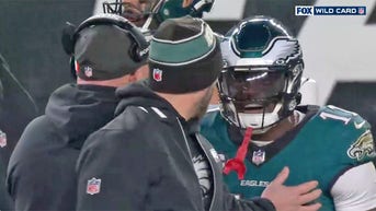 Eagles' Nick Sirianni restrained by security after heated exchange with AJ Brown - Fox News