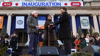 Mamdami swearing in close up 001 - Fox News