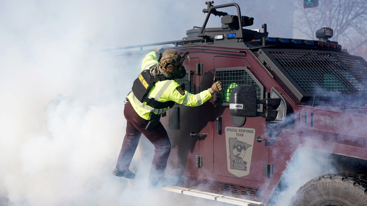 CBP with armored vehicle - Fox News