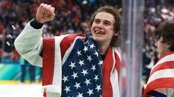 Jack Hughes shares patriotic message after scoring game-winning goal in Olympics - Fox News