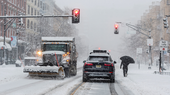First 3-foot snow total recorded as nor'easter rewrites history books, more flights canceled - Fox News
