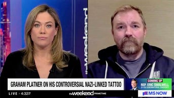 Democrat running for Senate grilled over tattoo with controversial ties on MS NOW - Fox News