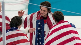 flag over shoulders - Fox News