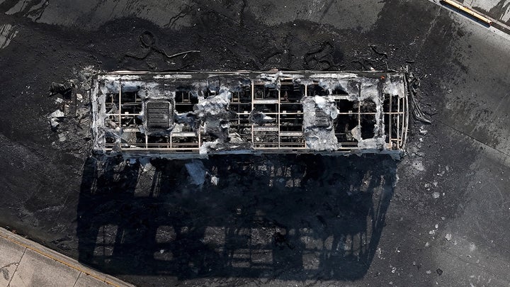 Bus wreckage overhead - Fox News