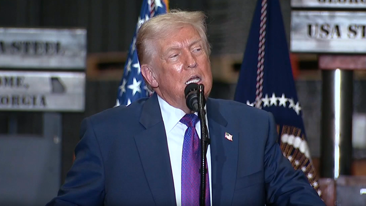 HAPPENING NOW: President Trump delivers remarks at Coosa Steel Corporation in Georgia - Fox News