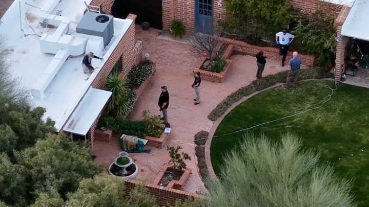 FBI seen on video pulling wired device from Nancy Guthrie's roof - Fox News