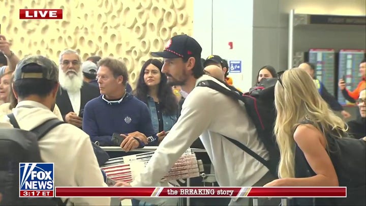 HAPPENING NOW: Team USA's Men's Hockey champions arrive back in United States - Fox News