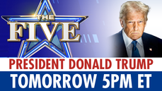 President Trump joins ‘The Five’ tomorrow at 5PM ET - Fox News