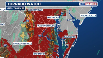 Tornado watch issued for Washington DC as severe storms target the capital - Fox News