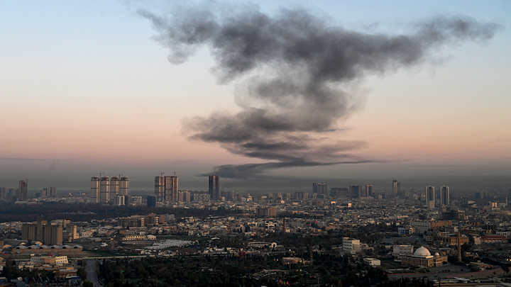 Erbil Iraq skyline smoke plume - Fox News