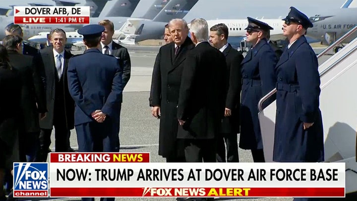 HAPPENING NOW:&nbsp;Trump arrives at Dover AFB for dignified transfer of US service members - Fox News