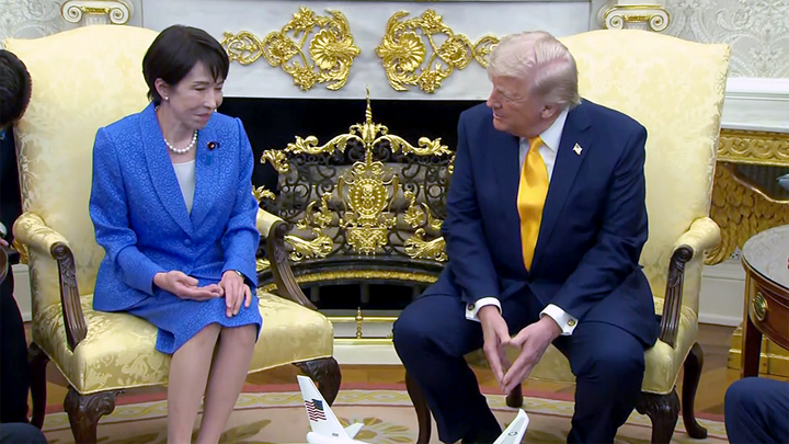 EN ESTE MOMENTO: El presidente Trump se reúne con el PM japonés PM la Casa Blanca - Fox News