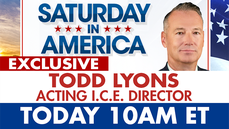 Acting I.C.E. Director Todd Lyons joins Saturday In America today at 10AM ET - Fox News
