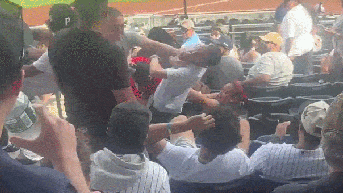 Wild melee erupts at Yankee Stadium as Mike Trout turns back clock against Yankees - Fox News