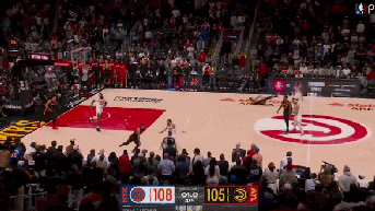 Hawks' wild half-court heave banks in at the buzzer but officials wave it off - Fox News