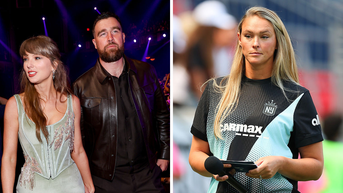 Kylie Kelce loses it over Taylor Swift wedding questions, drops wild, vulgar rant - Fox News