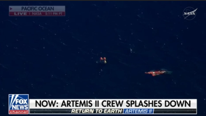 HAPPENING NOW: US Navy recovery teams approach Orion capsule in the Pacific - Fox News