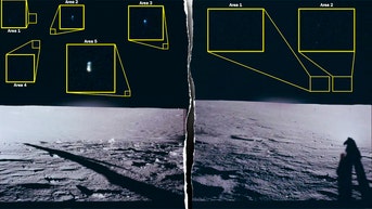 Pentagon drops Apollo 12 and 17 UFO files showing five objects over the moon - Fox News