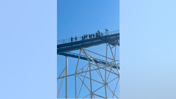 Six Flags guests STRANDED on coaster - Fox News