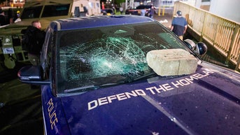 SHATTERED POLICE WINDSHIELD - Fox News
