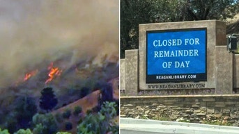 Sandy Fire forces evacuation of Reagan Presidential Library - Fox News