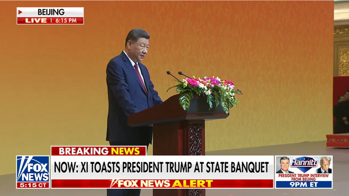 HAPPENING NOW: Chinese President Xi hosts state banquet for Trump, top officials - Fox News