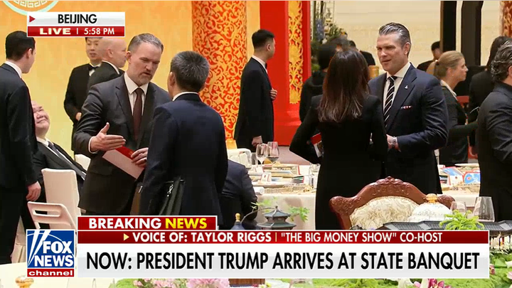 HAPPENING NOW: President Trump, top officials attend state banquet in Beijing - Fox News