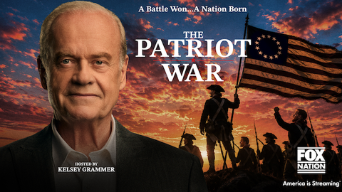 The fight for independence. The birth of a nation. 'The Patriot War' hosted by Kelsey Grammer is streaming now exclusively on Fox Nation - Fox News