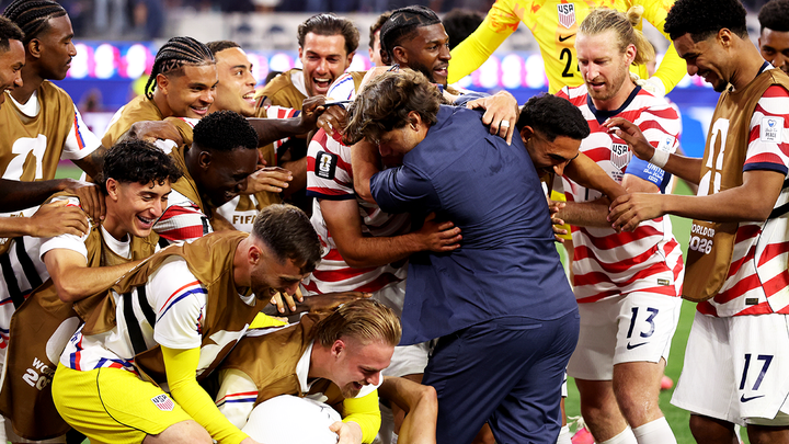 La celebración de la victoria de Pochettino - Fox News