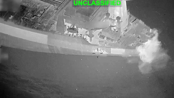 US military stops tanker headed for Iran with Hellfire missile strike - Fox News