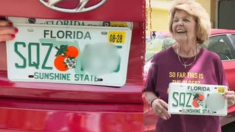 Florida DMV mails a nearly 77-year-old woman a very racy license plate - Fox News