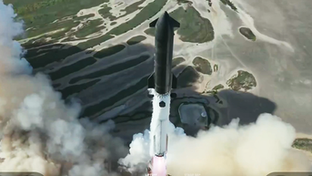 SpaceX launches giant Starship rocket on key test mission - Fox News