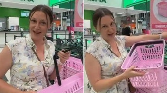 Grocery store offering pink baskets for shoppers to signal they're single, open to dating - Fox News