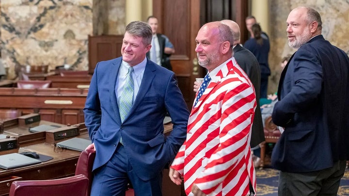 Dems boot lawmaker from House floor over patriotic suit for America 250 - Fox News