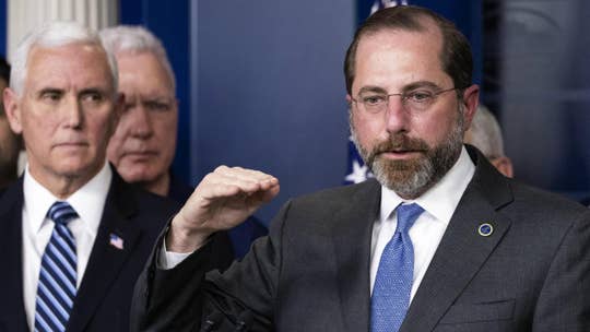 White House pushes back on reports of HHS Secretary Azar's possible removal