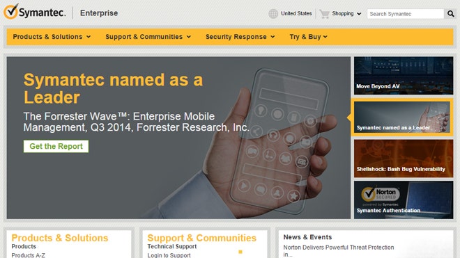 Security Software Maker Symantec to Split Into Two Public Companies ...