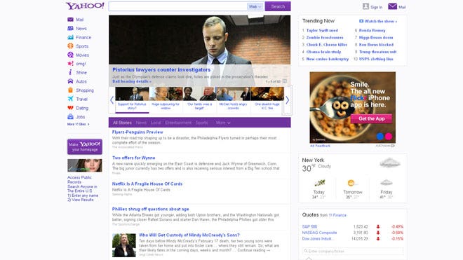 Yahoo Gets More Visitors Than Google in July | Fox Business