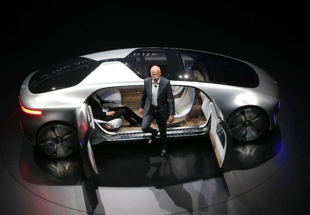 Как будет выглядеть мерседес Shiny new metal can't hide questions about technology's impact on future of car 